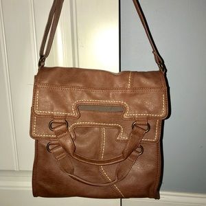 Lucky Brand Fold-Over Crossbody Purse Shoulder bag